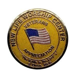 Community Service Makes a Difference Minnesota Laurel Wreath Lapel Hat Pin